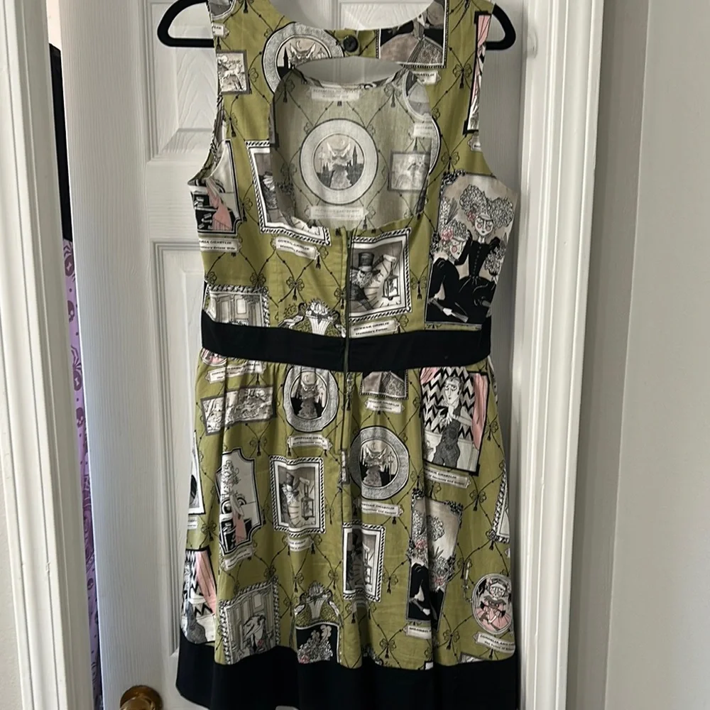 Vintage spooky Dollz and Dames Dress 🖤 - Picture 2 of 4